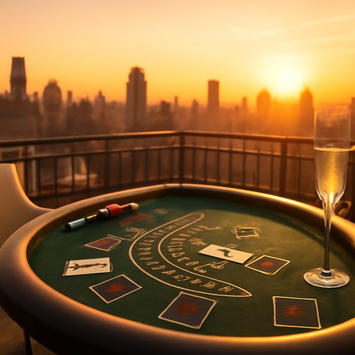 7EZBD table game close-up